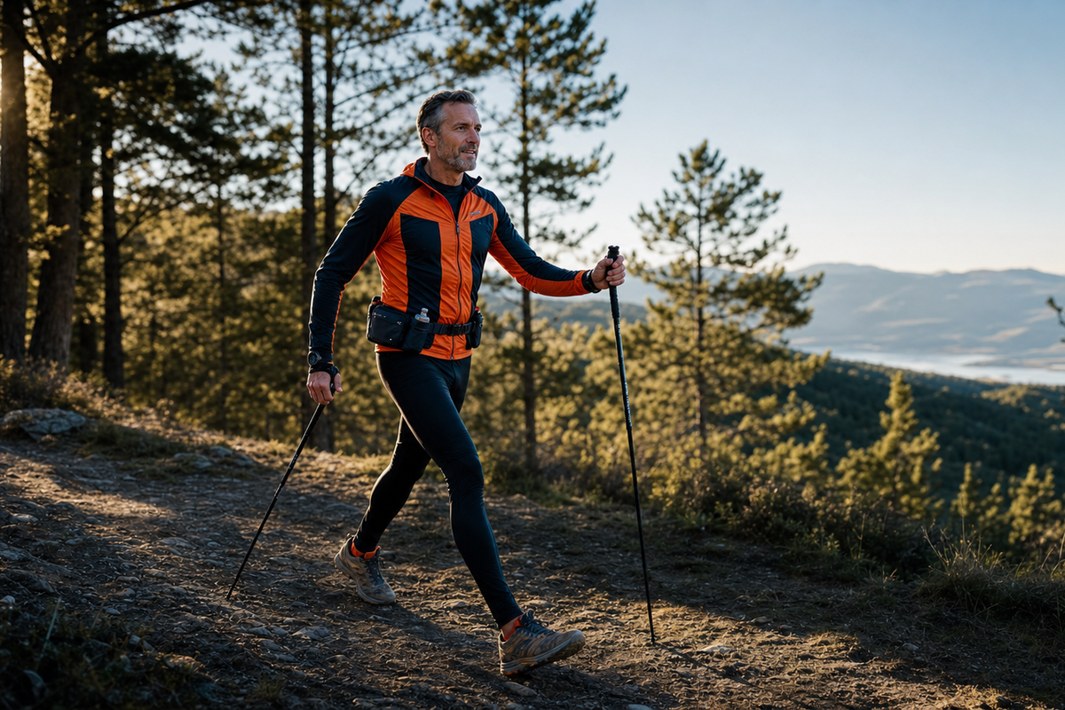 Marche nordique : quels bienfaits pour le corps et le trail ?