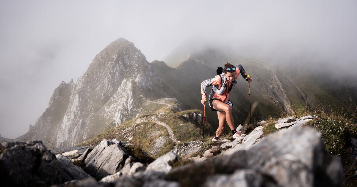 Ruth Croft après sa victoire à l’UTMB 2025