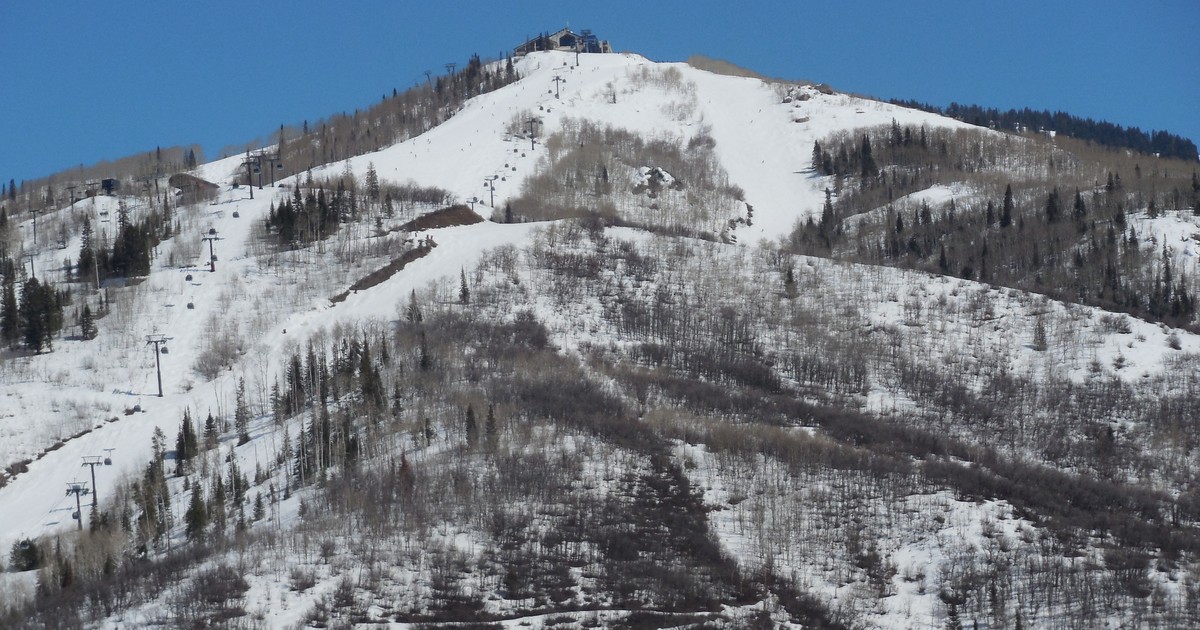 Montagne de Steamboat Springs dans le Colorado, lieu du Run Rabbit Run 2026